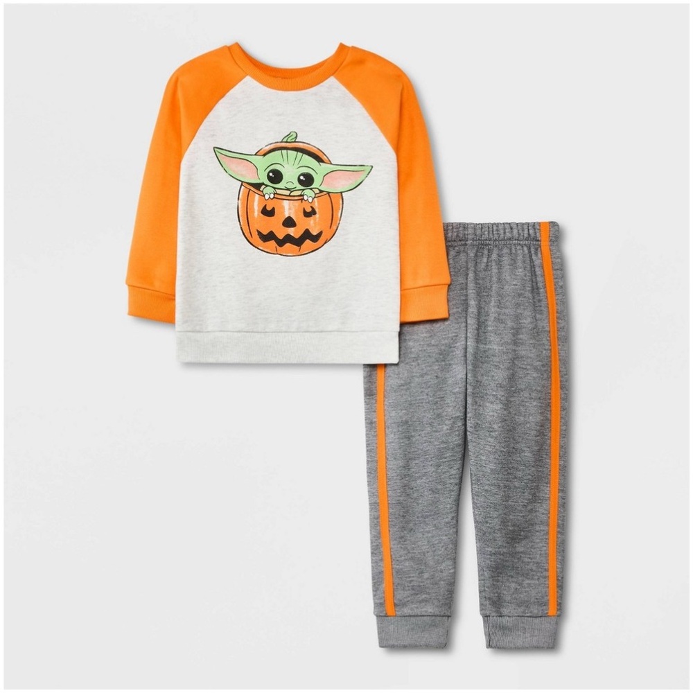 Star Wars Infant Boys The Mandalorian Baby
Yoda Halloween 2 Piece Outfit 4T